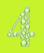 green four bubbles