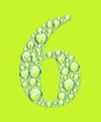 green six bubbles