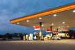 gas station