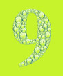 green nine bubbles