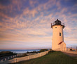 The Nobska Point Light, Woods Hole, Cape Cod Massachusetts
