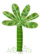 Vector: palm tree palm tree