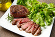 tagliata di manzo con aceto balsamico