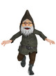 old gnome running old gnome running