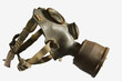 Vintage Gas Mask Ispolated on White Background