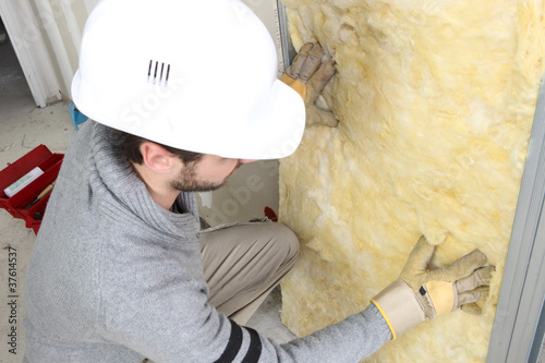 Photo: Wall insulation Wall insulation