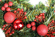 Christmas ball on fir