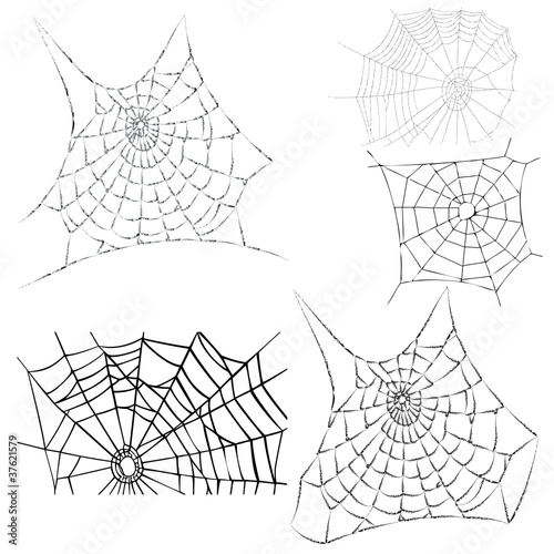Vector: vector cobwebs vector cobwebs