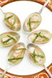 shrimps plate shrimps plate