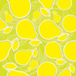 Pear seamless background Pear seamless background