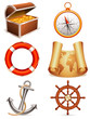 Marine icons.