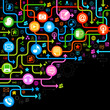 background social network