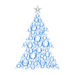 bubble xmas tree