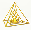 gold financial pyramid