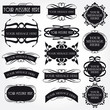 Vector Frame Set ornamental vintage decoration Vector Frame Set ornamental vintage decoration