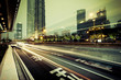 light trails