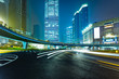 light trails