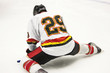 Ice Hockey Player Stretching