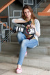 woman reporter