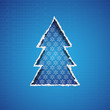 Blue christmas tree Blue christmas tree