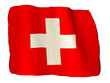 Illustration: Svizzera bandiera di plastilina Svizzera bandiera di plastilina