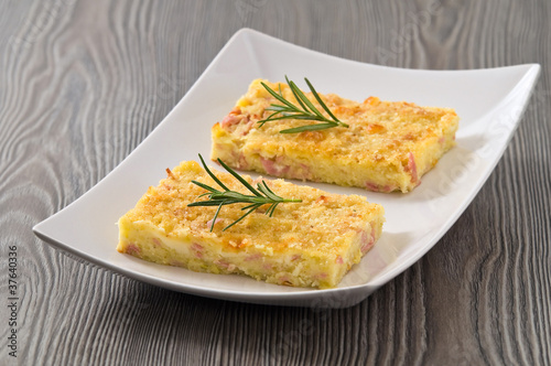 Photo: Potato gateau. Potato gateau.