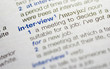 Interview definition Interview definition