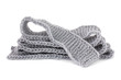Knitted ribbon isolated