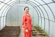 woman gardener