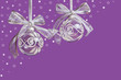 Navidad en cristal y plata