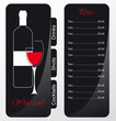 Templates of alcohol card Templates of alcohol card