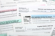 Photo: Tax forms. Tax forms.