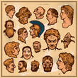 antique heads antique heads