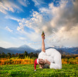 Christmas yoga