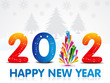 abstract new year background