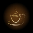 Vector cup off coffee