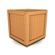Holzkiste - Transport und Logistik