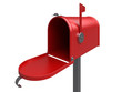 Red mailbox