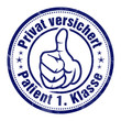 privat versichert pkv patient 1. Klasse