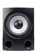 black & white sub-woofer