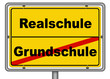 Ortsschild Grundschule Realschule