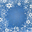 Snow background recycle paper craft for christmas and new year