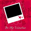 Romantic floral background