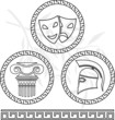 stencils of hellenic images