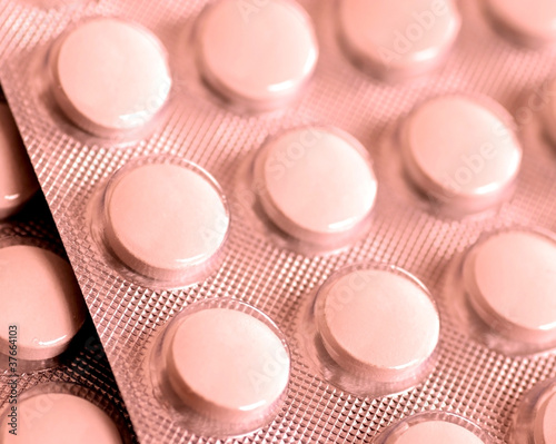Photo: Pills in blister Pills in blister