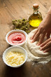 preparazione pizza