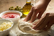 preparazione pizza