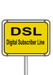 DSL Schild