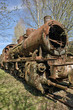 Photo: Corroded steam locomotive in Hermekeil Corroded steam locomotive in Hermekeil