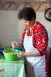 Senior woman in the kitchen